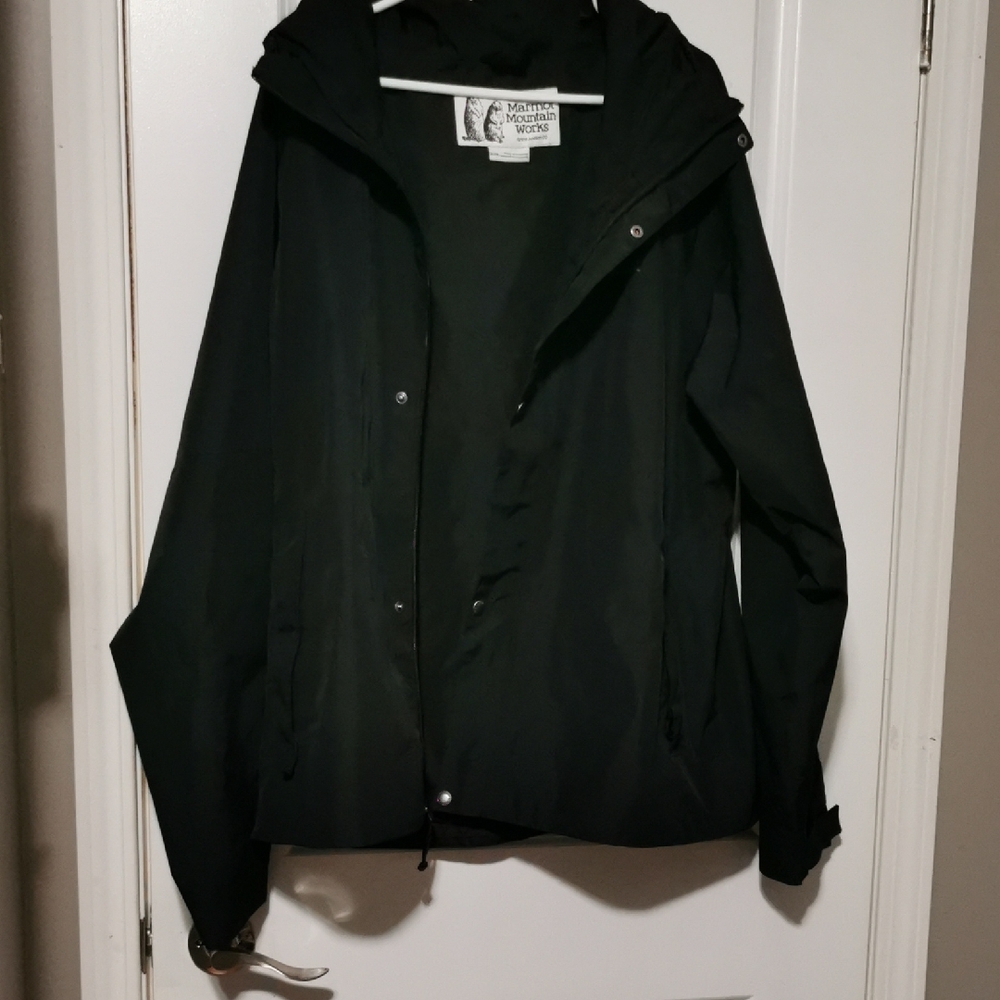 Marmot Men's‎ Black Raincoat